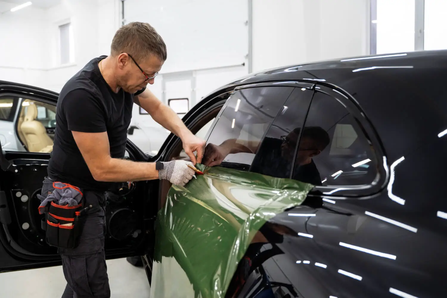Skilled, Certified, and Expert Car paint protection and window tinting team