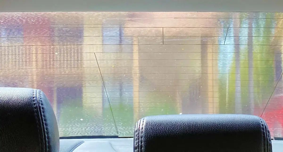 Blurry, Cloudy, or Distorted Tint