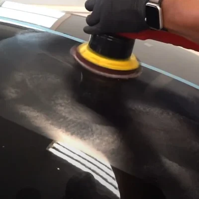 Coating Application on Tesla